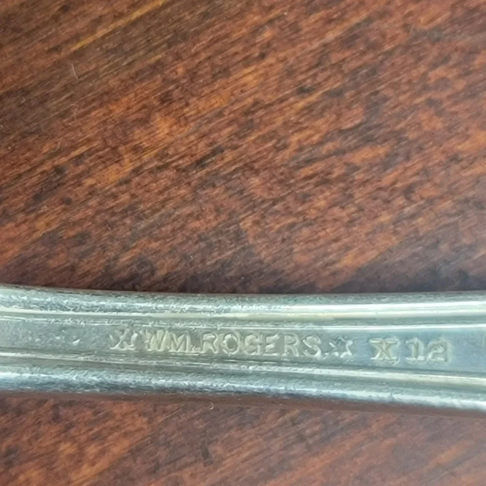 Vintage Wm Rogers Admiration Antique Flatware 1914 Silverplate Teaspoons Set
